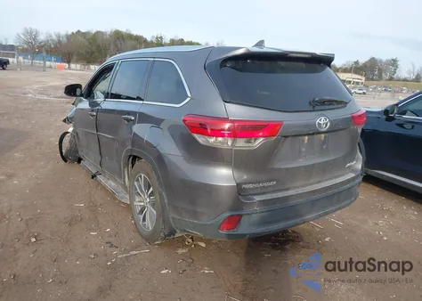2017 Toyota Highlander Xle from USA, damaged, VIN 5TDJZRFH3HS394730